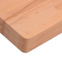 VidaXL Blat do biurka, 100x60x4 cm, lite drewno bukowe