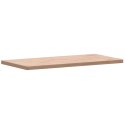 VidaXL Blat stołu, 80x40x2,5 cm, prostokątny, lite drewno bukowe