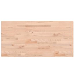 VidaXL Blat do łazienki, 100x50x4 cm, lite drewno bukowe