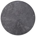 VidaXL Blat do stołu, szary, Ø60 x 2,5 cm, marmur