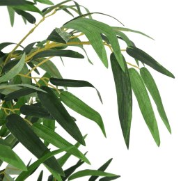 VidaXL Sztuczny bambus, 380 liści, 80 cm, zielony