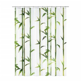 Kleine Wolke Zasłona prysznicowa Bamboo, 180x200 cm, zielona