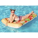 Bestway Materac do pływania w basenie Pizza Party, 188 x 130 cm
