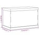 VidaXL Pudełko ekspozycyjne, przezroczyste, 31x17x19 cm, akrylowe