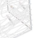 VidaXL Choinka stożkowa z lampek, 30 LED, ciepła biel, 60 cm, akryl