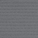 VidaXL Kosz do przechowywania, szaro-biały, Ø49x65 cm, bawełna