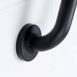 RIDDER Uchwyt łazienkowy, 45 cm, czarny, aluminiowy