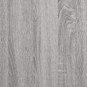 VidaXL Biurko, szary dąb sonoma, 149x149x75cm, materiał drewnopochodny