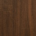 VidaXL Biurko, brązowy dąb, 149x149x75 cm, materiał drewnopochodny