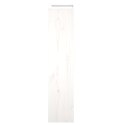 VidaXL Osłona grzejnika, biała, 210x21x85 cm, lite drewno sosnowe