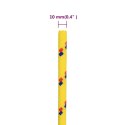 VidaXL Linka żeglarska, żółta, 10 mm, 250 m, polipropylen
