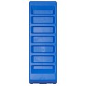 ProPlus 2-cz. zestaw najazdów poziomujących, 75mm, plastik, niebieskie