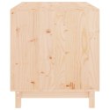 VidaXL Domek dla psa, 90x60x67 cm, lite drewno sosnowe