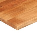 VidaXL Blat biurka, 90x80x2,5 cm, drewno akacjowe, naturalna krawędź