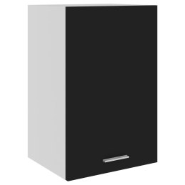 VidaXL Szafka wisząca, czarna, 39,5x31x60 cm, płyta wiórowa