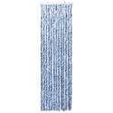 VidaXL Zasłona na owady, niebieski, szarość i biel, 56x185 cm, szenil