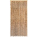 VidaXL Zasłona na drzwi, bambusowa, 100 x 220 cm
