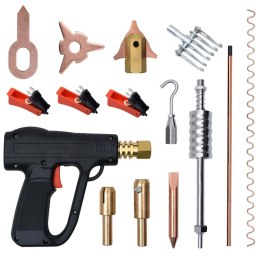 VidaXL 86-elementowy zestaw do usuwania wgnieceń z pistoletem