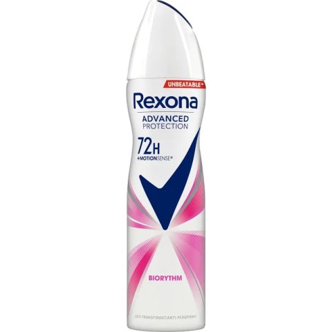 Rexona Advanced Protection Biorythm Antyperspirant Spray 150 ml