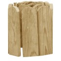 VidaXL Obrzeża ogrodowe, 2 szt., 120 cm, impregnowane drewno sosnowe