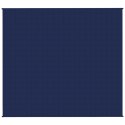 VidaXL Koc obciążeniowy, niebieski, 200x225 cm, 9 kg, tkanina