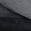 VidaXL Zestaw pościeli, ciemnoszary, 220x240 cm, bawełna