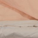 VidaXL Zestaw pościeli, różowy, 260x220 cm, bawełna