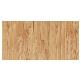 VidaXL Blat do łazienki, jasnobrązowy, 80x40x1,5 cm, lite drewno