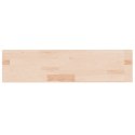 VidaXL Półka, 80x20x2,5 cm, surowe lite drewno dębowe