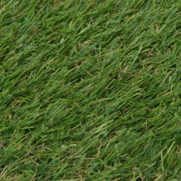 VidaXL Sztuczny trawnik, 1,5x10 m; 20 mm, zielony