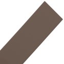 VidaXL Obrzeża ogrodowe, 5 szt., brązowe, 10 m, 10 cm, polietylen