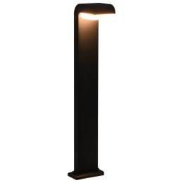VidaXL Lampa ogrodowa LED, 9 W, czarna, owalna