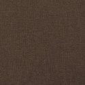 VidaXL Materac kieszeniowy, ciemnobrązowy, 120x190x20 cm, tkanina