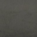 VidaXL Materac kieszeniowy, jasnoszary, 120x190x20 cm, aksamit