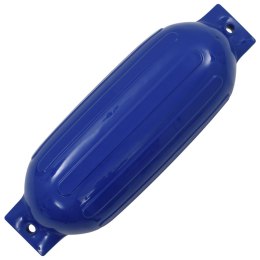 VidaXL Odbijacze do łodzi, 2 szt., niebieskie, 69x21,5 cm, PVC
