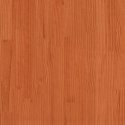 VidaXL Piaskownica z pokrywą, woskowy brąz, 111x111x19,5 cm, sosnowa