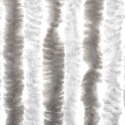 VidaXL Zasłona przeciwko owadom, jasnoszaro-biała, 100x200 cm, szenil