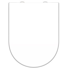 SCHÜTTE Deska sedesowa WHITE z duroplastu, kształt D
