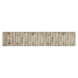 VidaXL Dywanik kuchenny, wzór w deski ogrodzenia, 60x300 cm, aksamit
