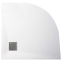 VidaXL Brodzik prysznicowy, SMC, biały, 90 x 90 cm
