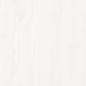 VidaXL Stolik barowy do ogrodu, biały, 113,5x50x103 cm, drewno sosnowe