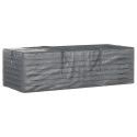 VidaXL Torby na poduszki ogrodowe, 2 szt., czarne, 135x40x55 cm, PE
