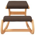 VidaXL Krzesło klęcznik, brązowe, 55x84x55 cm, sklejka brzozowa