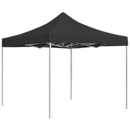 VidaXL Profesjonalny namiot imprezowy, aluminium, 2x2 m, antracytowy
