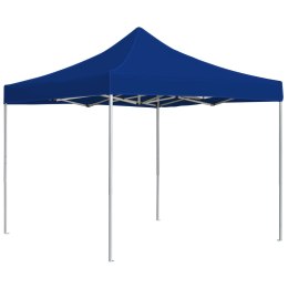 VidaXL Profesjonalny namiot imprezowy, aluminium, 2x2 m, niebieski