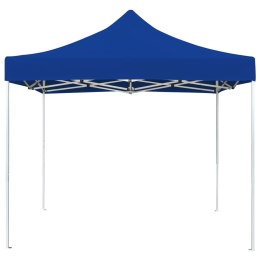 VidaXL Profesjonalny namiot imprezowy, aluminium, 2x2 m, niebieski