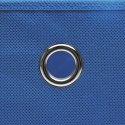 VidaXL Pudełka z pokrywami, 10 szt., 28x28x28 cm, niebieskie