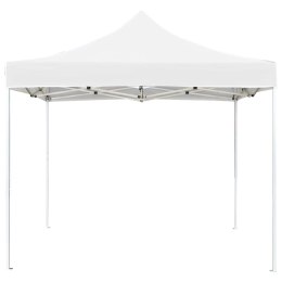 VidaXL Profesjonalny namiot imprezowy, aluminium, 2x2 m, biały
