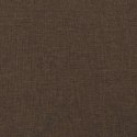 VidaXL Materac kieszeniowy, ciemnobrązowy, 160x200x20 cm, tkanina