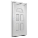 VidaXL Drzwi zewnętrzne, białe, 88x208 cm, PVC